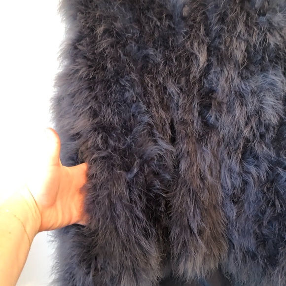 Jocelyn Real feather vest - Picture 2 of 4